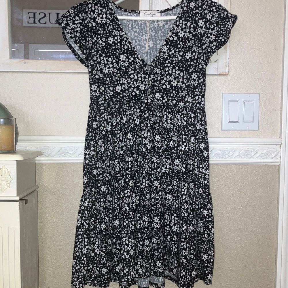 Black and White Dress
